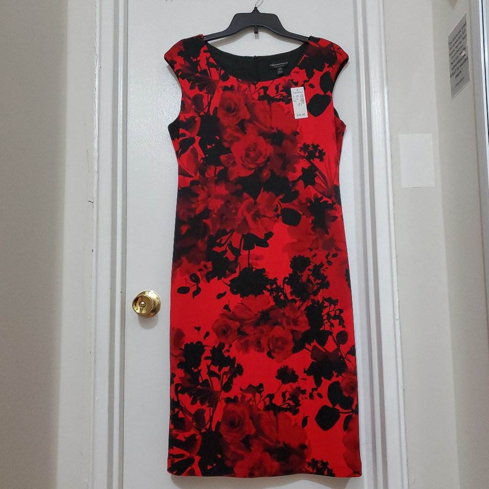 Connected Apparel Size 12 Petite Dress for THE LADY IN RED!
